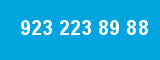 923 223 89 88 923 223 89 88